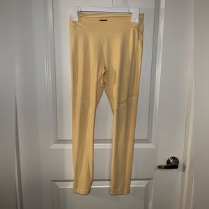 Whitney Simmons Gymshark Yellow Leggings
